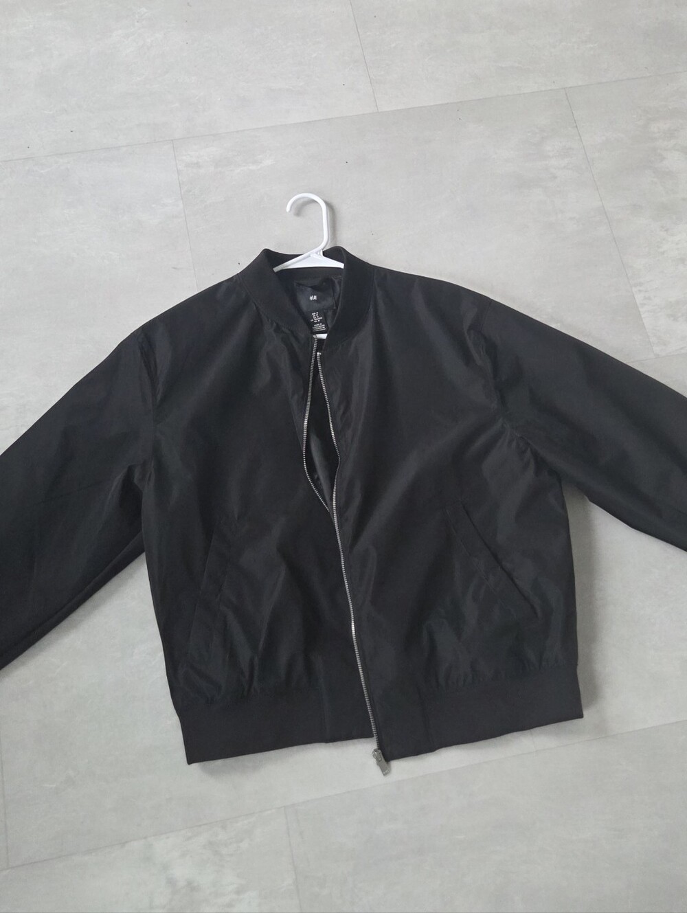Black Bomber Jacket - H&M